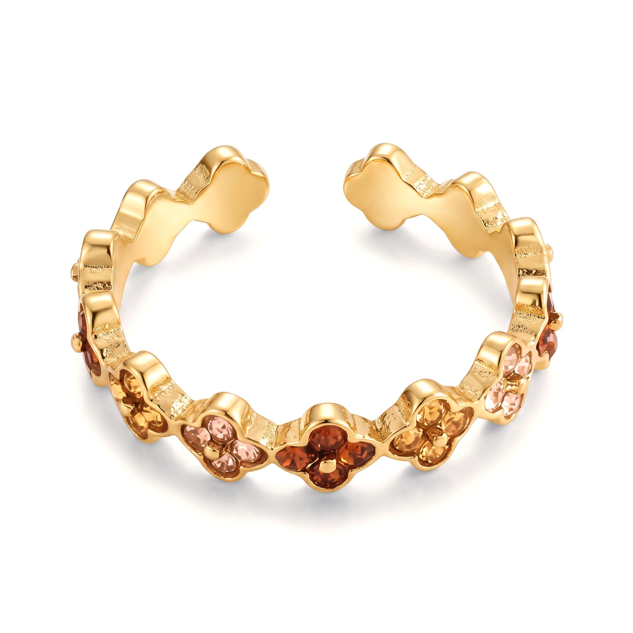 Bague Lucky ajustable | Acier inoxydable 316L