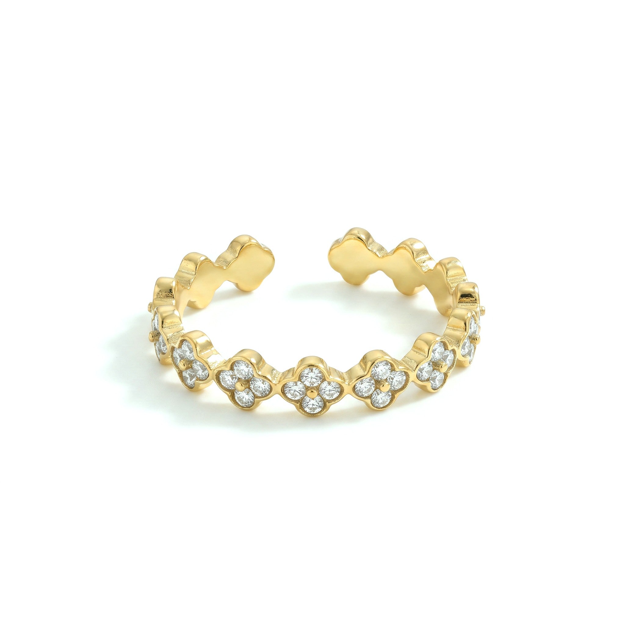 Bague Lucky ajustable | Acier inoxydable 316L