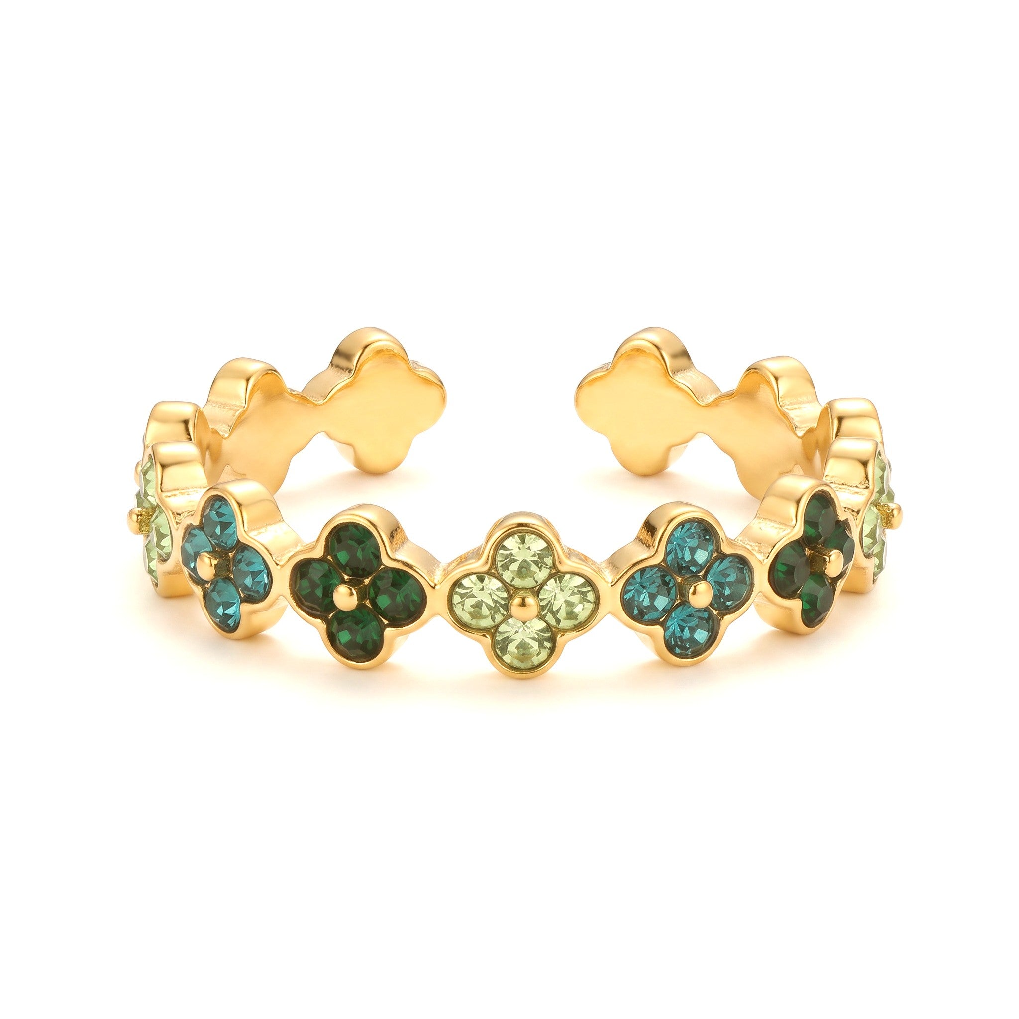 Bague Lucky ajustable | Acier inoxydable 316L