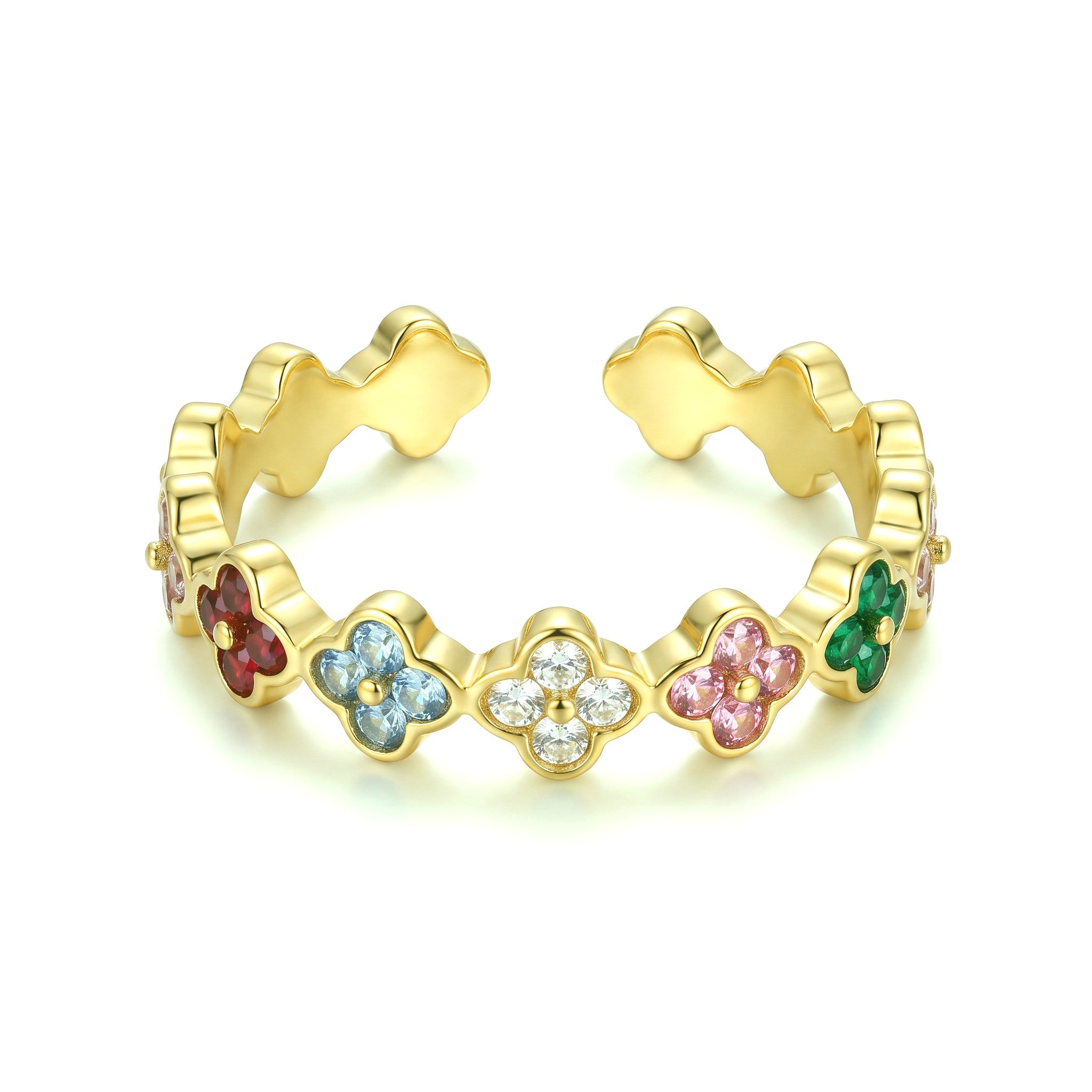 Bague Lucky ajustable | Acier inoxydable 316L