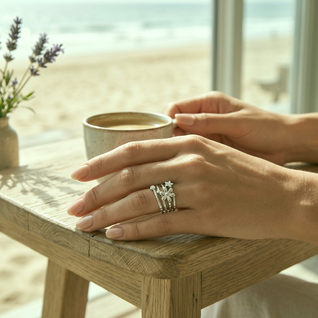 Bague Floriane | Acier inoxydable 316L