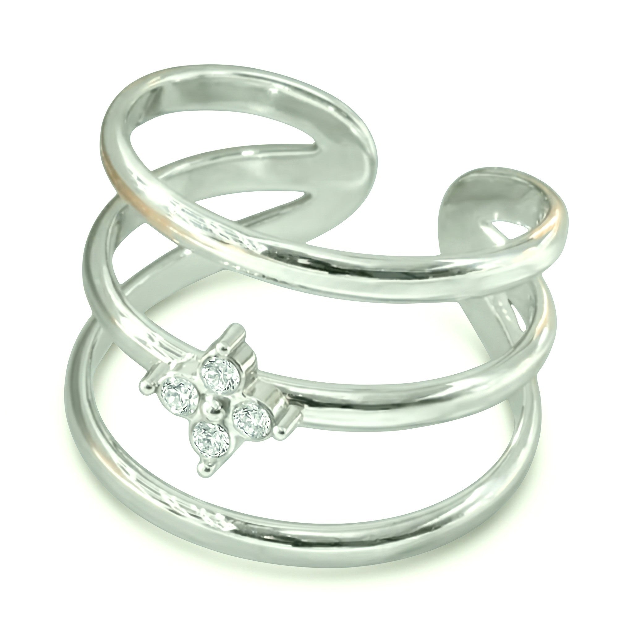 Bague Élodria | Acier inoxydable 316L