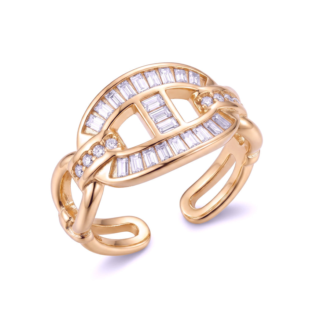 Bague Azéna | Acier inoxydable 316L