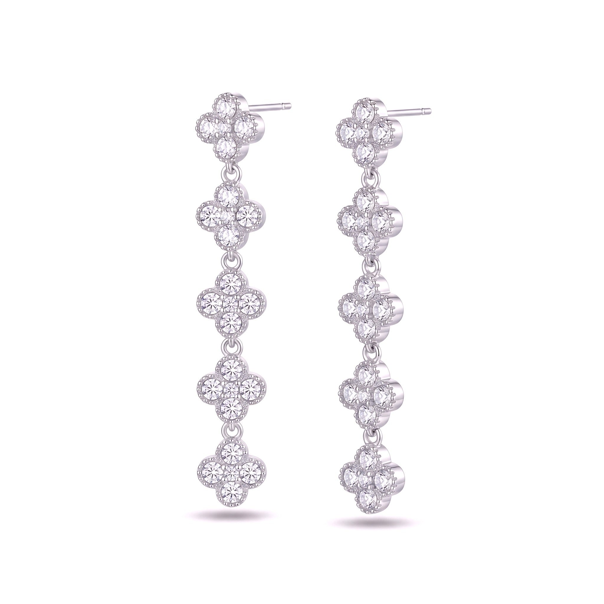 Boucles d'oreilles Floréva | Acier inoxydable 316L