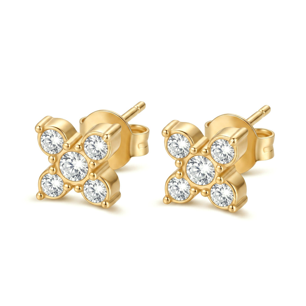 Boucles d'oreilles Fiora | Acier inoxydable 316L