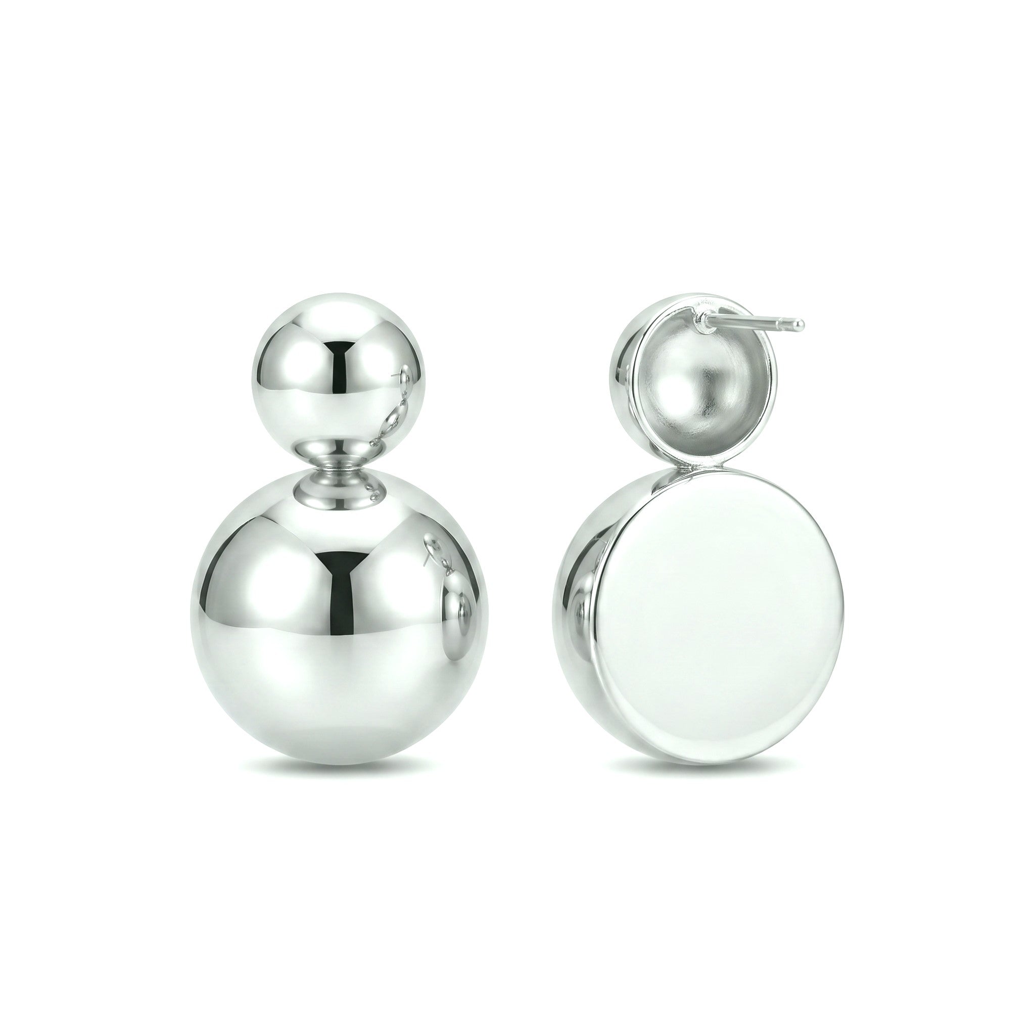 Boucles d'oreilles Boréale | Acier inoxydable 316L