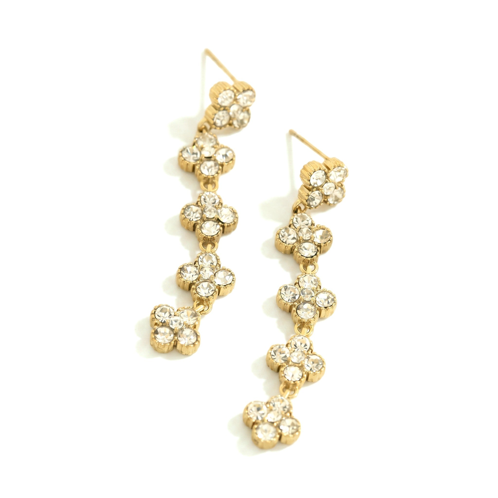 Boucles d'oreilles Floréva | Acier inoxydable 316L