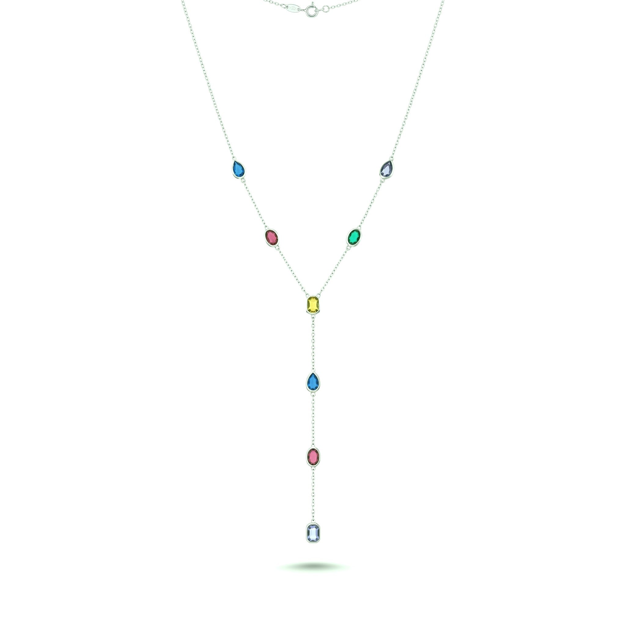 Collier Stone rondes | Acier inoxydable 316 L