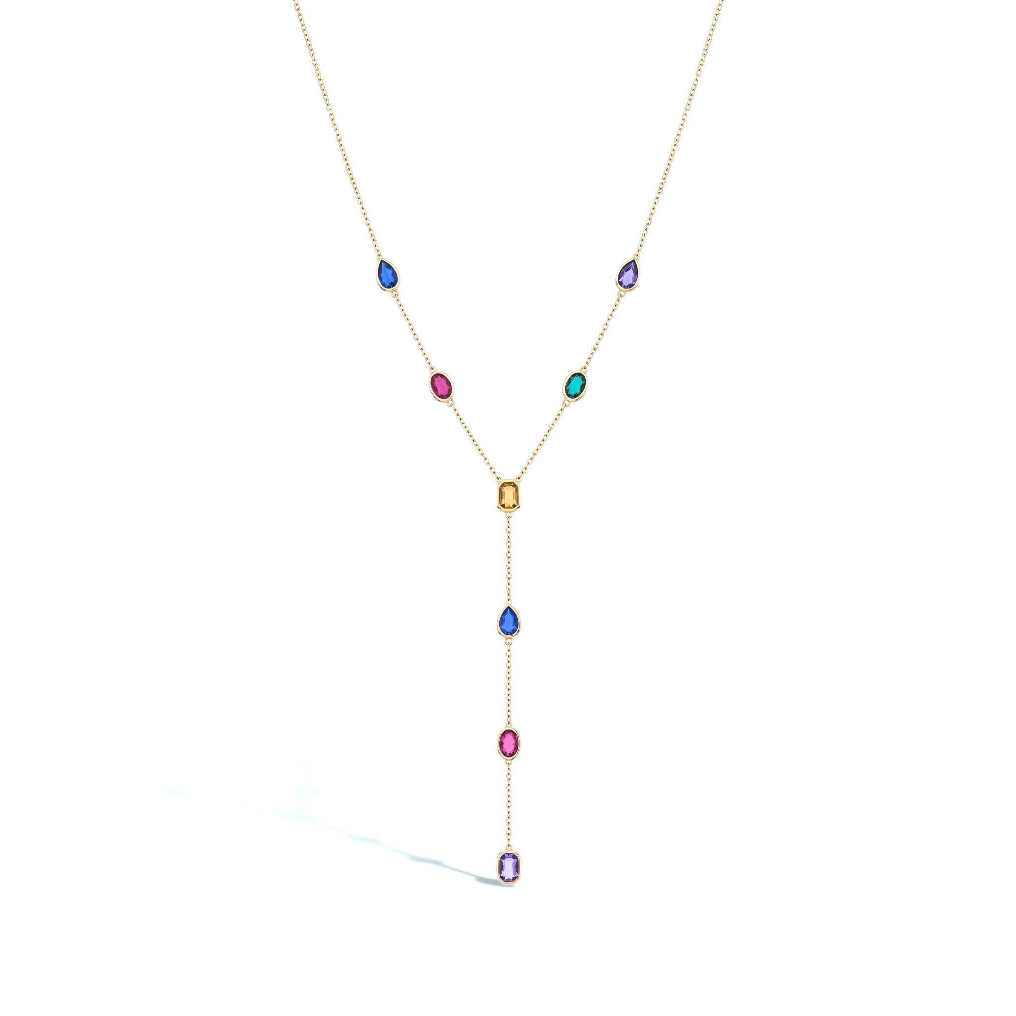 Collier Stone rondes | Acier inoxydable 316 L