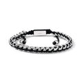 Bracelet homme Queue de Renard réglable | Acier inoxydable 316L