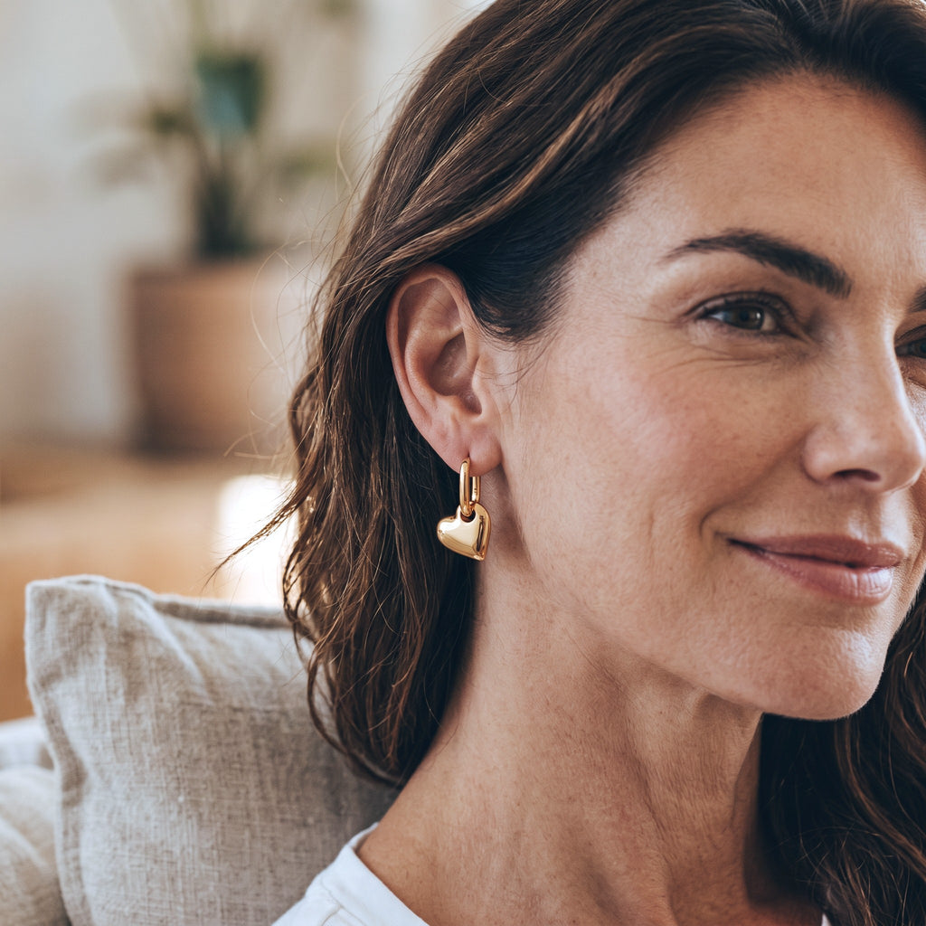 Boucles d'oreilles Élina | Acier inoxydable 316L