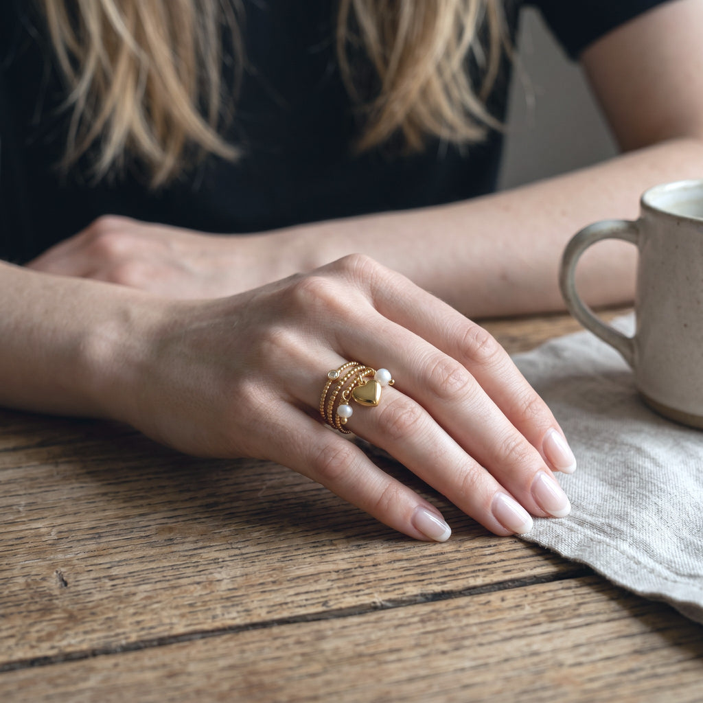 Bague Élysande | Acier inoxydable 316L
