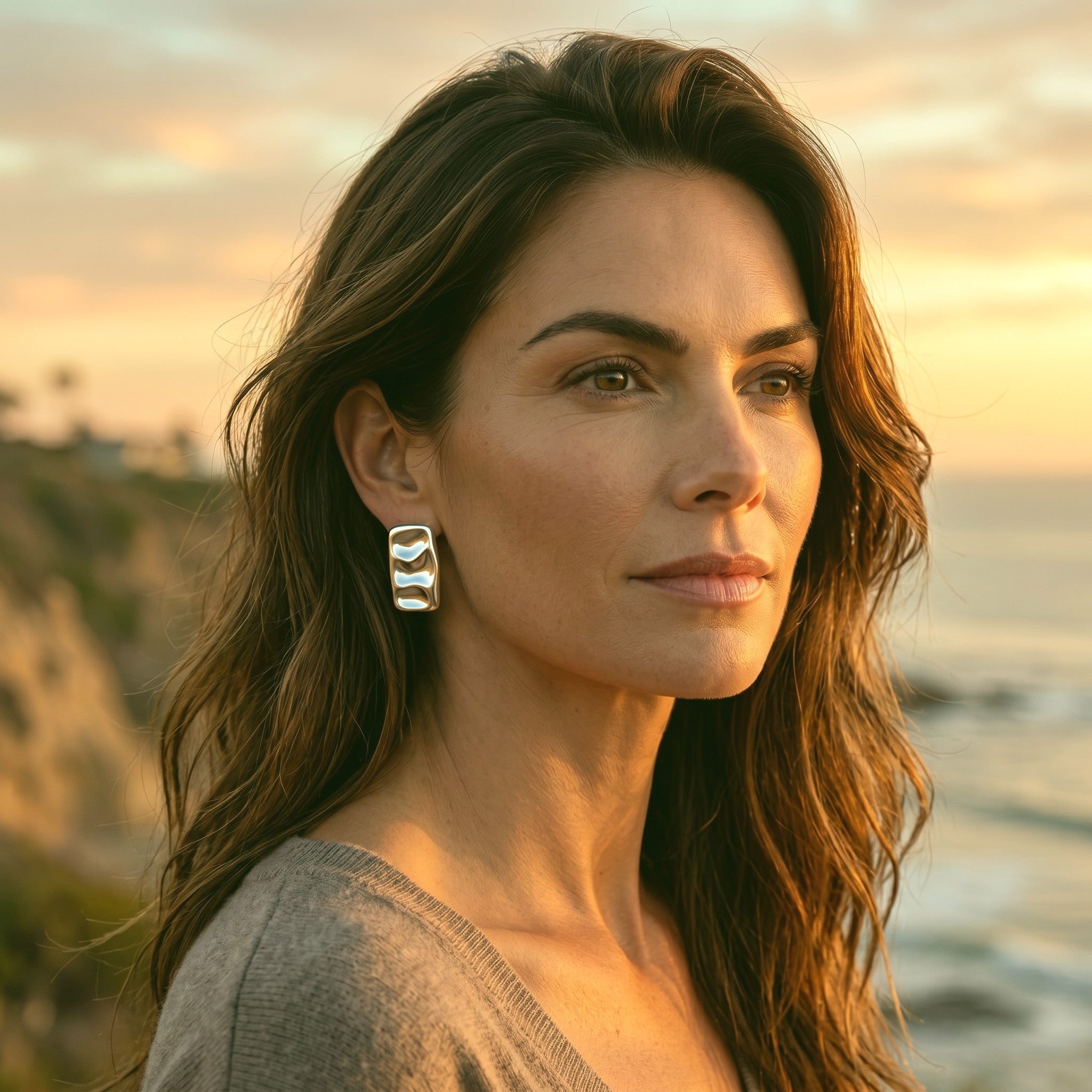 Boucles d'oreilles Livia | Acier inoxydable 316L