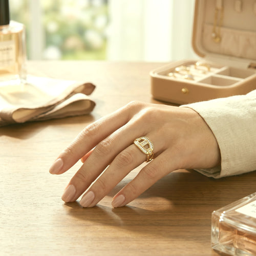 Bague Azéna | Acier inoxydable 316L