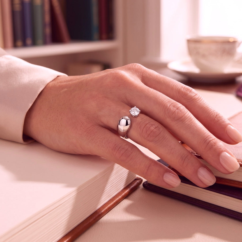 Bague Élyne | Acier inoxydable 316L