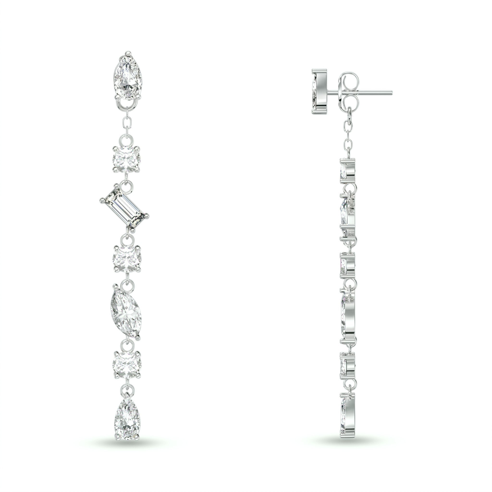 Boucles d'oreille Stone | Acier inoxydable 316 L