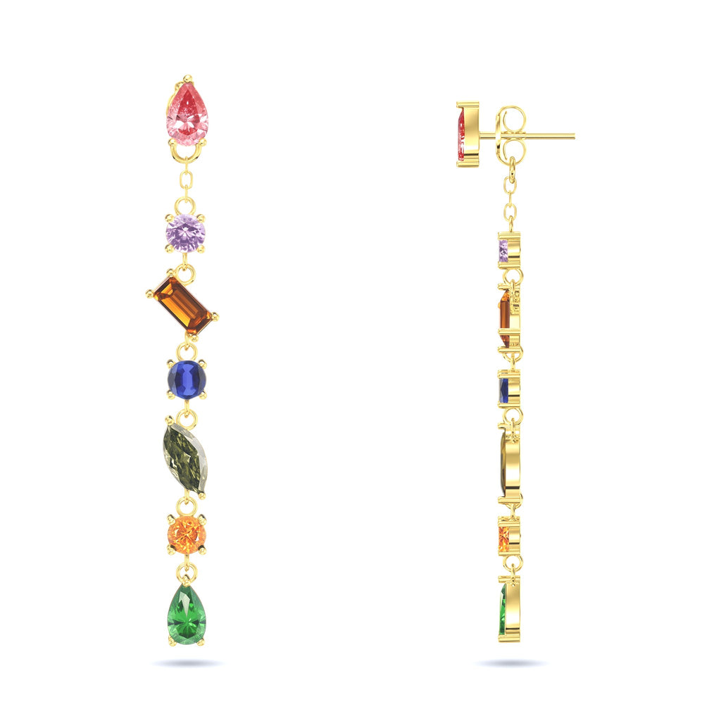 Boucles d'oreille Stone | Acier inoxydable 316 L