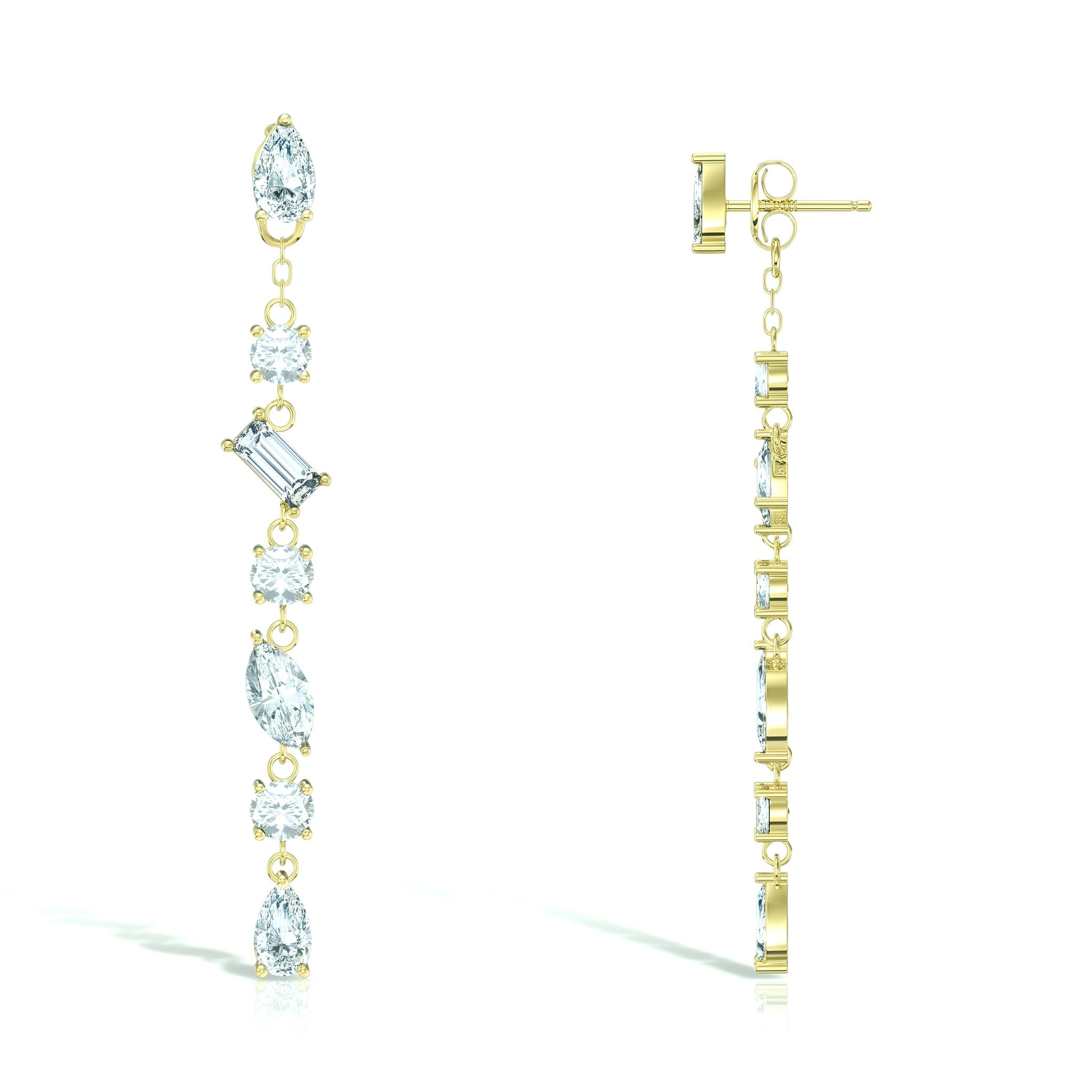 Boucles d'oreille Stone | Acier inoxydable 316 L