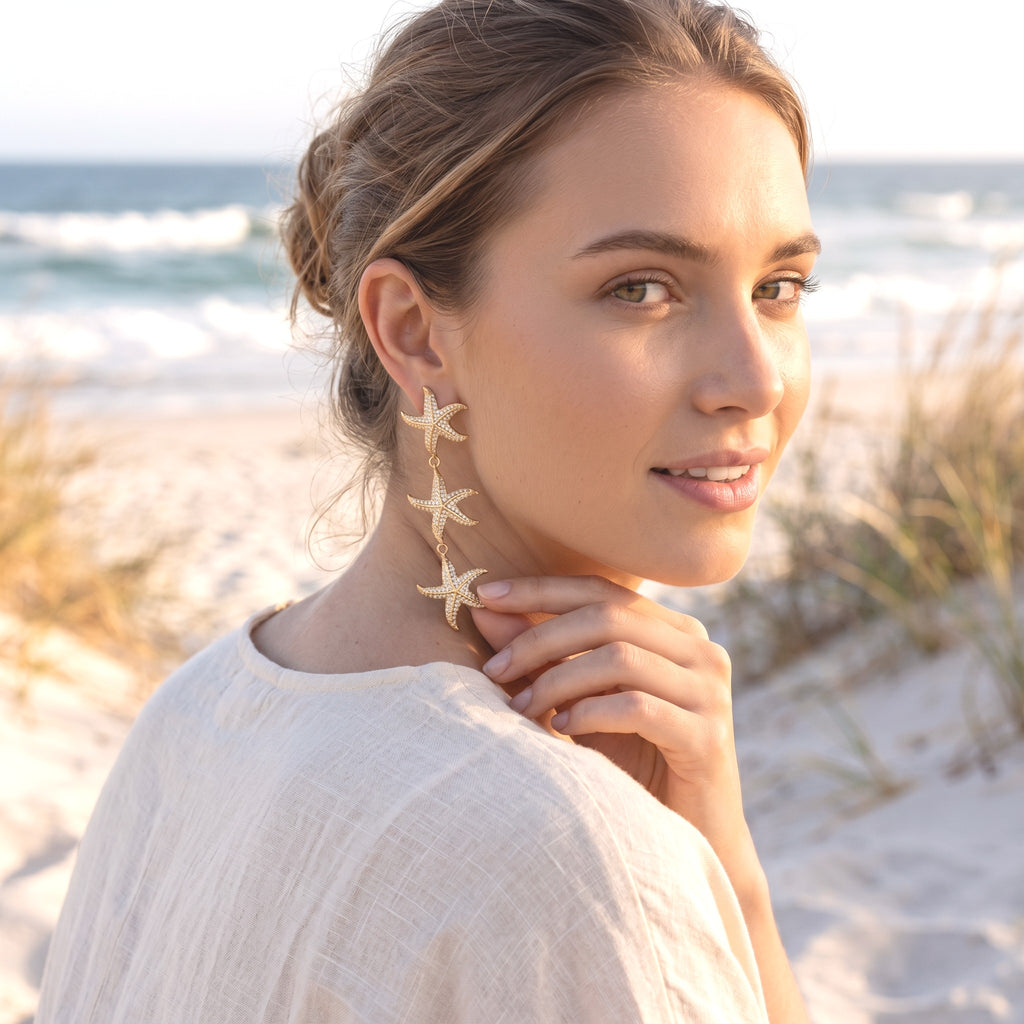 Boucles d'oreilles Étoilia | Acier inoxydable 316L