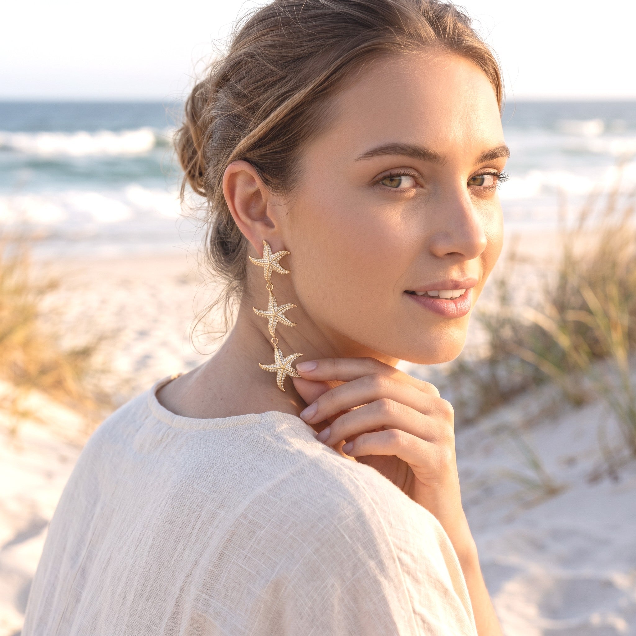Boucles d'oreilles Étoilia | Acier inoxydable 316L