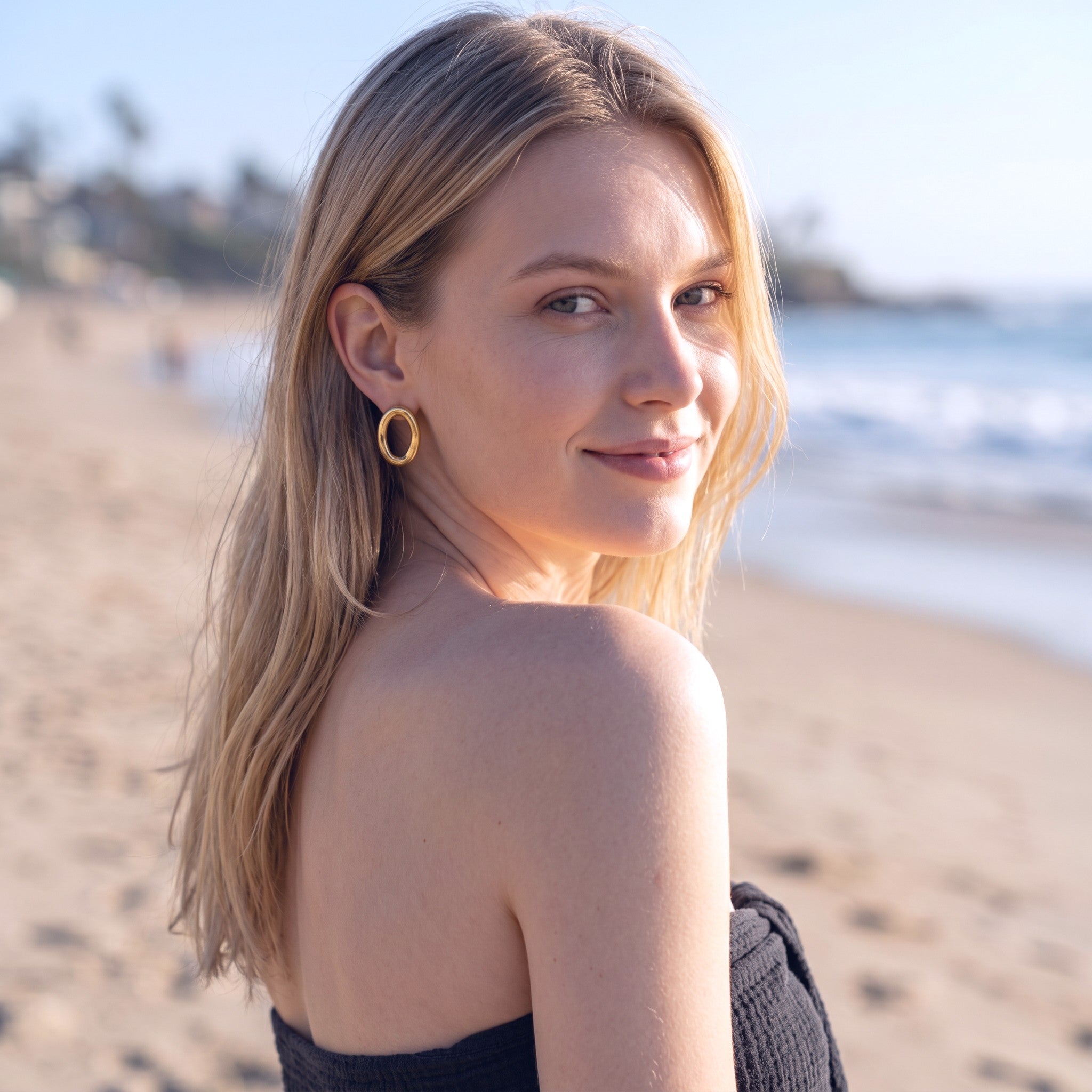 Boucles d'oreilles Alyra | Acier inoxydable 316L